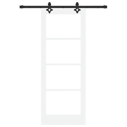Sliding Door Other Manual White 30.7 x 79.5 in Wood and metal