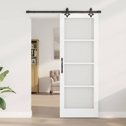 Sliding Door Other Manual White 30.7 x 83.1 in Wood and metal