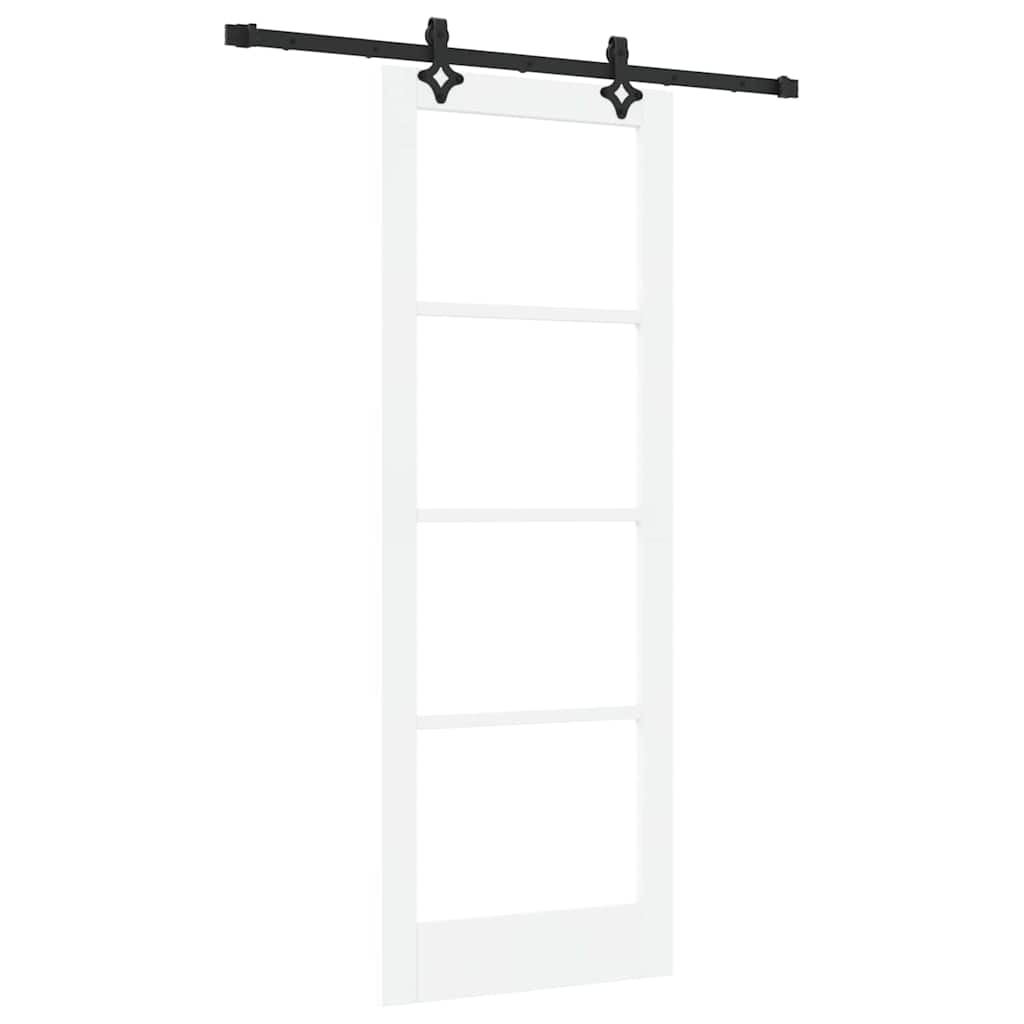 Sliding Door Other Manual White 30.7 x 83.1 in Wood and metal
