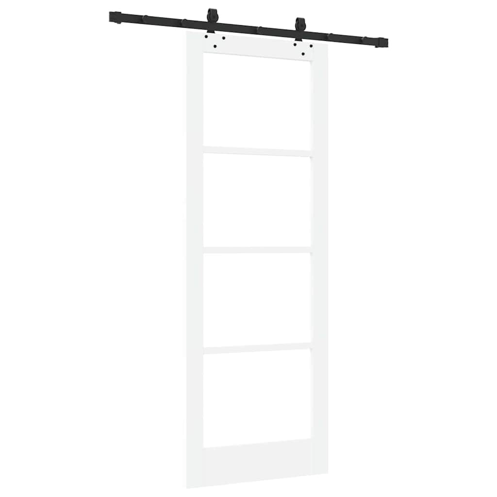 Sliding Door Other Manual White 30.7 x 83.1 in Wood and metal