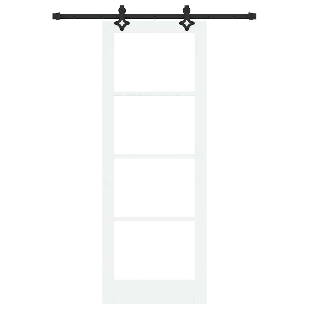 Sliding Door Other Manual White 30.7 x 83.1 in Wood and metal