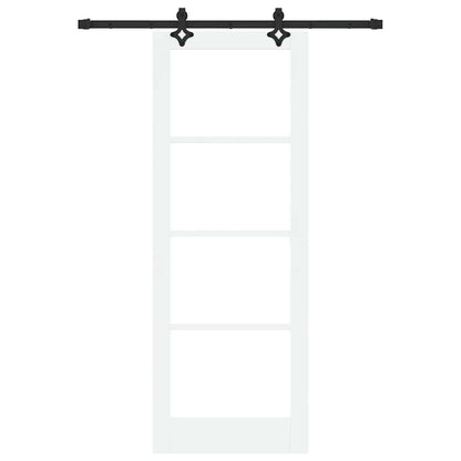 Sliding Door Other Manual White 30.7 x 83.1 in Wood and metal