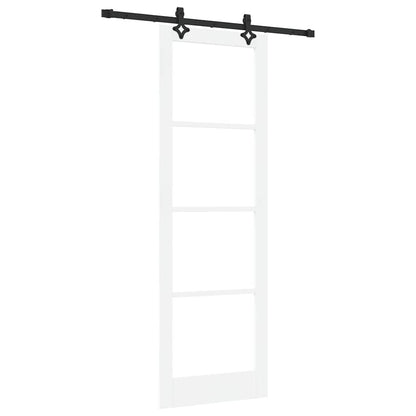 Sliding Door Other Manual White 30.7 x 91.3 in Wood and metal