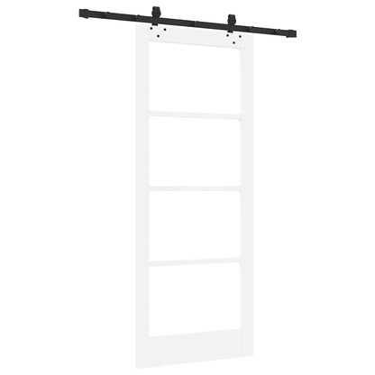Sliding Door Other Manual White 32.7 x 79.5 in Wood and metal