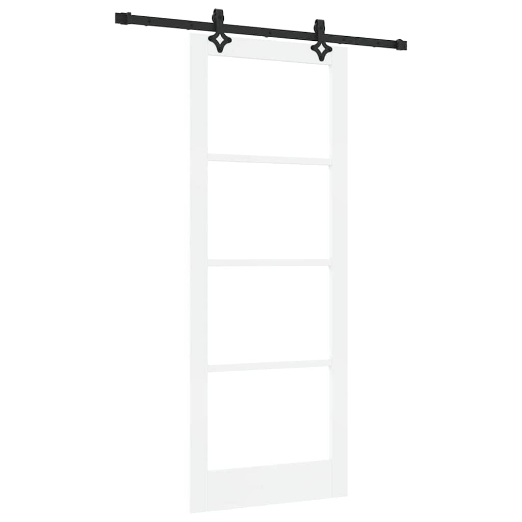Sliding Door Other Manual White 32.7 x 83.1 in Wood and metal