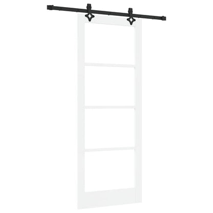 Sliding Door Other Manual White 32.7 x 83.1 in Wood and metal