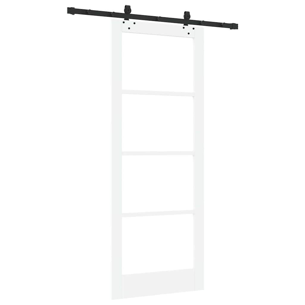 Sliding Door Other Manual White 32.7 x 83.1 in Wood and metal