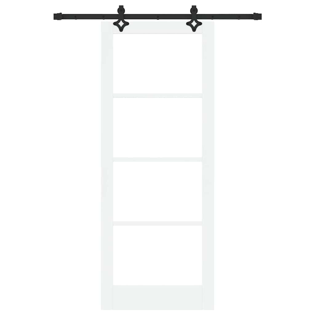 Sliding Door Other Manual White 32.7 x 83.1 in Wood and metal