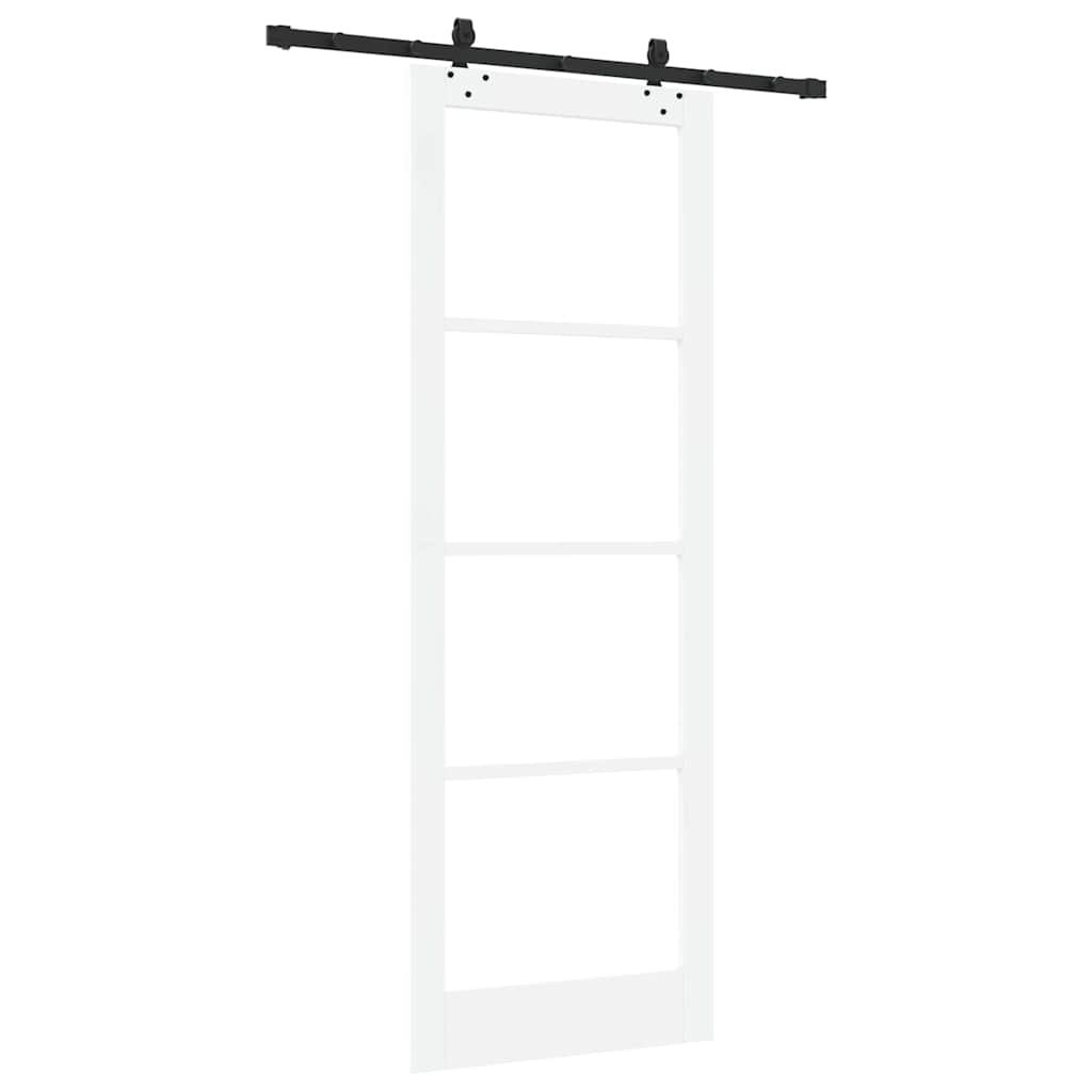 Sliding Door Other Manual White 32.7 x 91.4 in Wood and metal