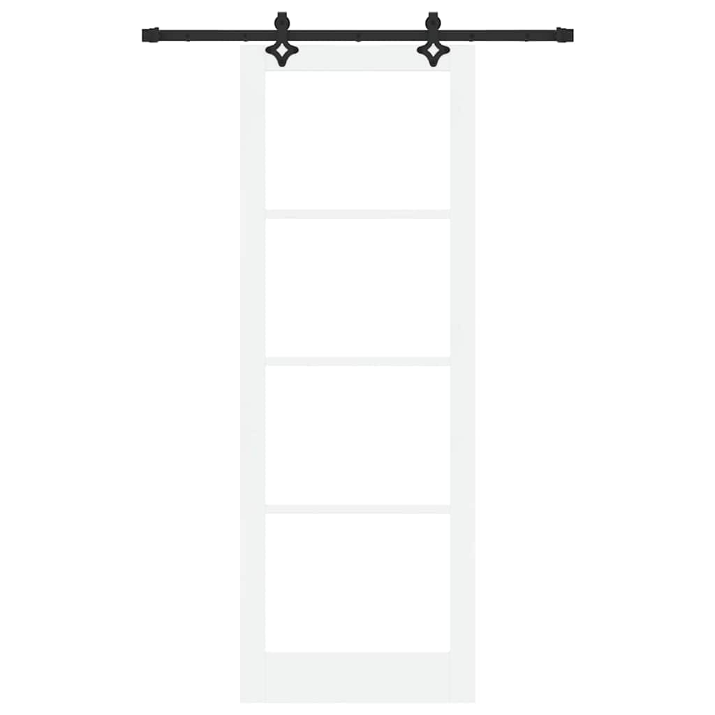 Sliding Door Other Manual White 32.7 x 91.4 in Wood and metal