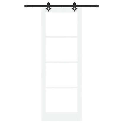 Sliding Door Other Manual White 32.7 x 91.4 in Wood and metal