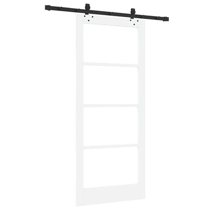 Sliding Door Other Manual White 33.9 x 78.1 in Wood and metal