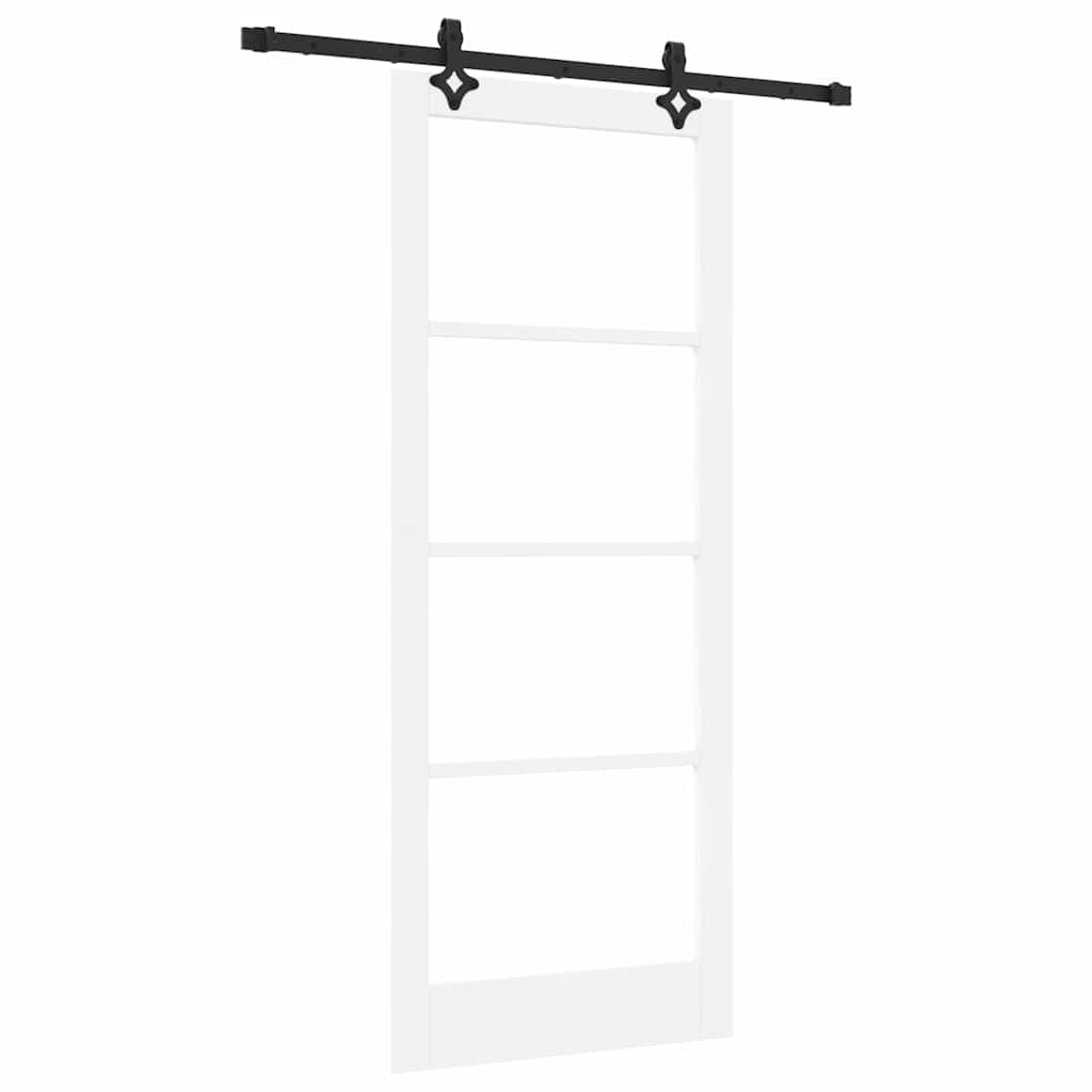 Sliding Door Other Manual White 33.9 x 83.1 in Wood and metal