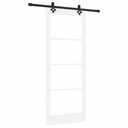 Sliding Door Other Manual White 33.9 x 83.1 in Wood and metal