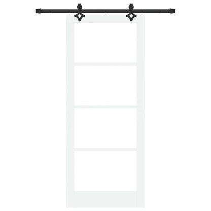 Sliding Door Other Manual White 33.9 x 83.1 in Wood and metal