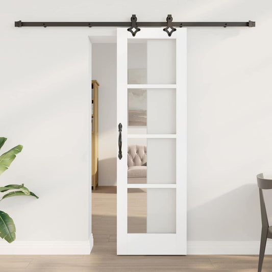 Sliding Door Other Manual White 24 x 78.2 in Wood and metal