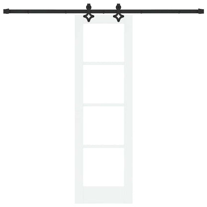 Sliding Door Other Manual White 24 x 78.2 in Wood and metal