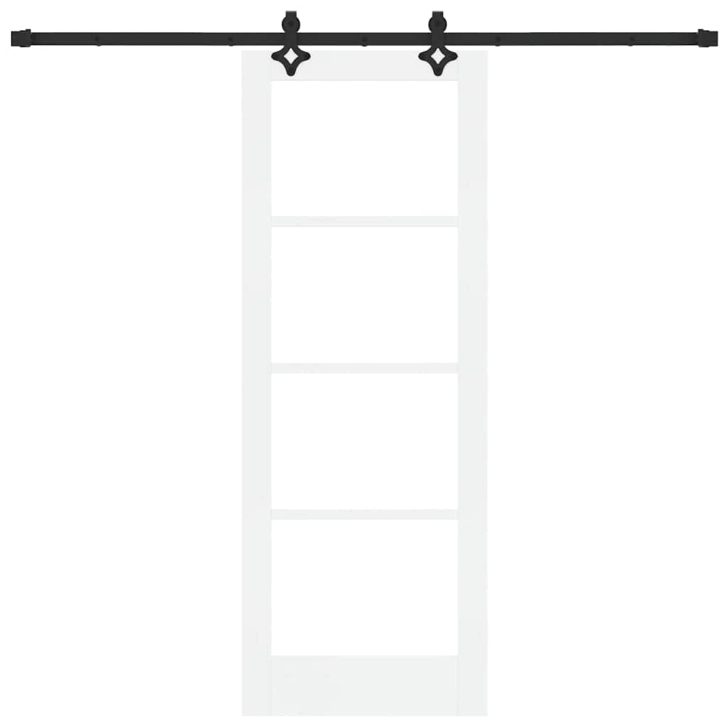 Sliding Door Other Manual White 29 x 78 in Wood and metal