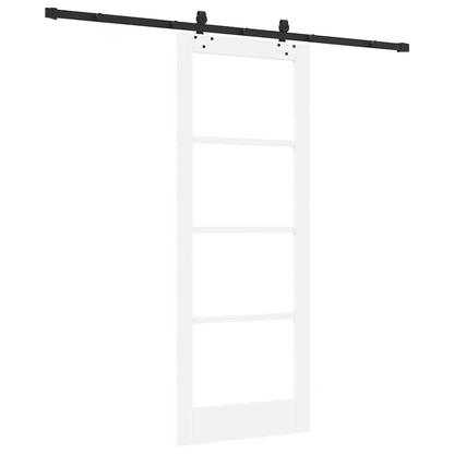 Sliding Door Other Manual White 30.7 x 79.5 in Wood and metal