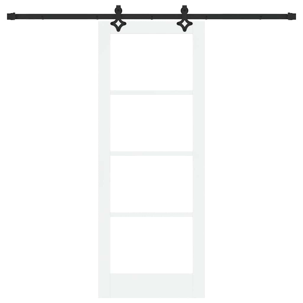 Sliding Door Other Manual White 30.7 x 79.5 in Wood and metal