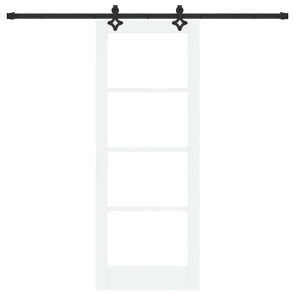 Sliding Door Other Manual White 30.7 x 79.5 in Wood and metal