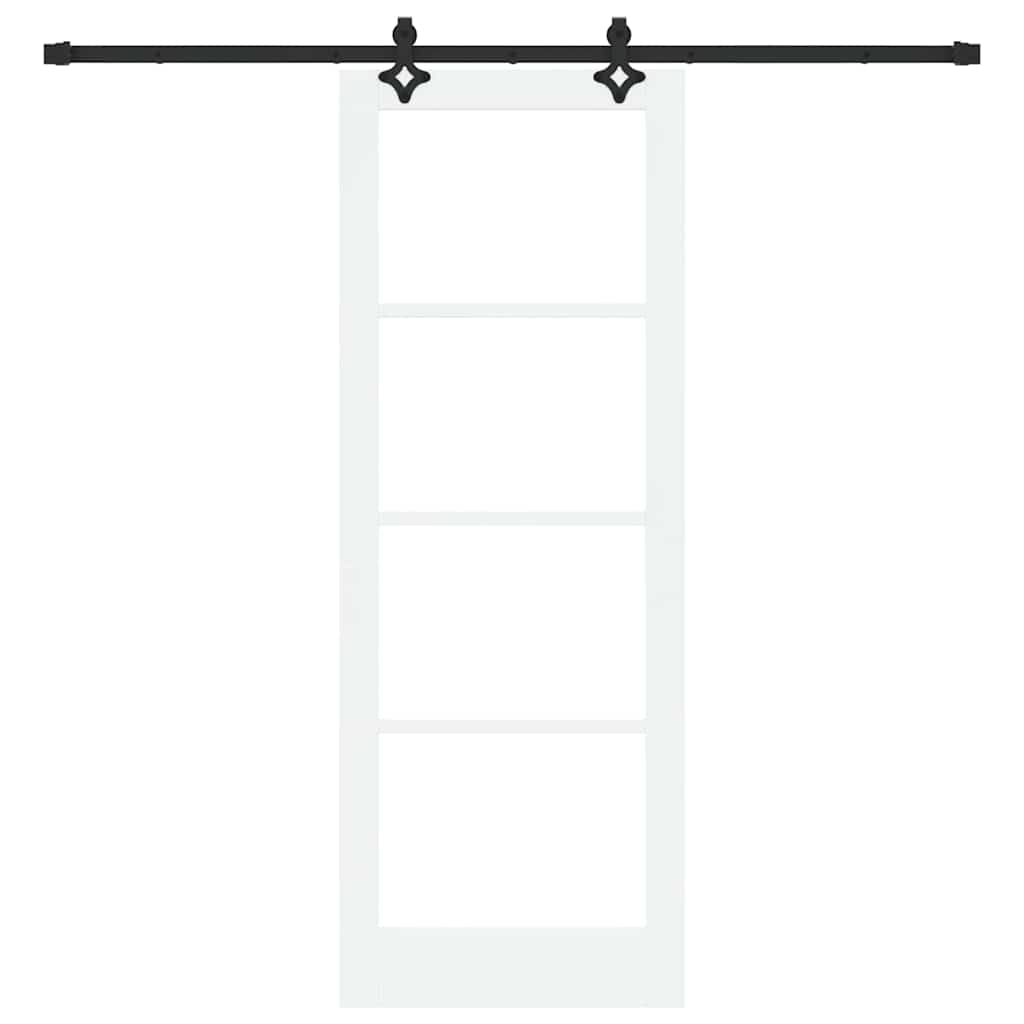 Sliding Door Other Manual White 30.7 x 83.1 in Wood and metal