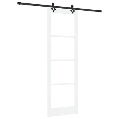 Sliding Door Other Manual White 30.7 x 91.3 in Wood and metal