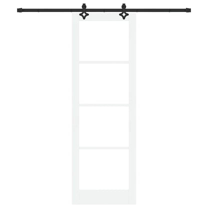 Sliding Door Other Manual White 30.7 x 91.3 in Wood and metal