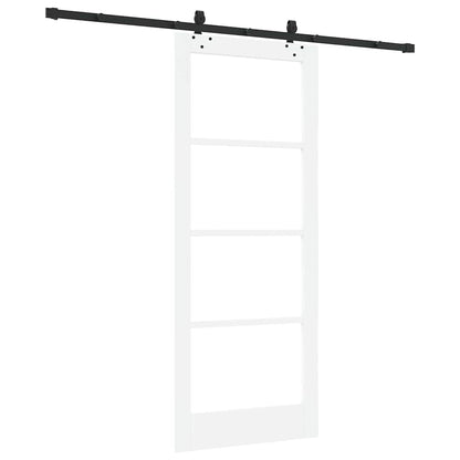 Sliding Door Other Manual White 32.7 x 79.5 in Wood and metal
