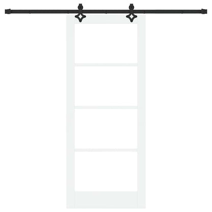 Sliding Door Other Manual White 32.7 x 79.5 in Wood and metal