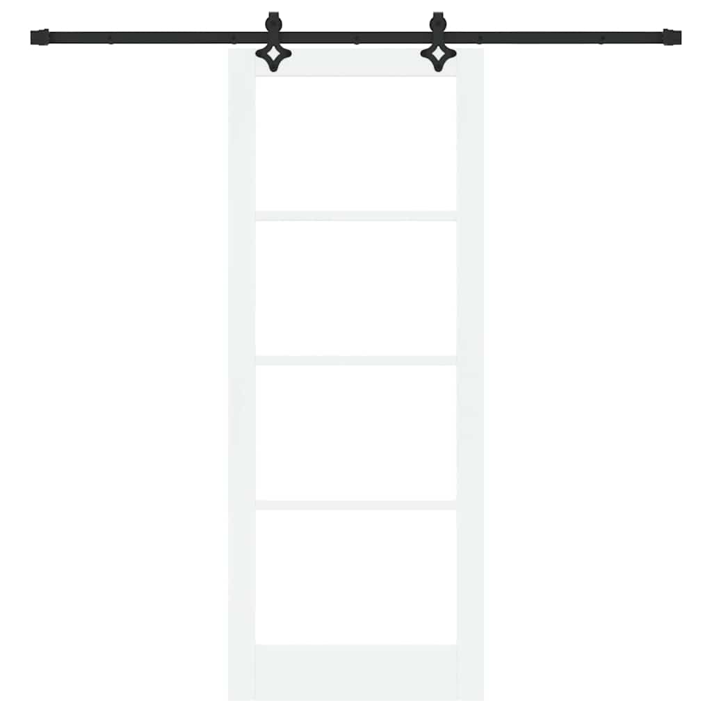 Sliding Door Other Manual White 32.7 x 83.1 in Wood and metal