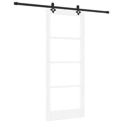 Sliding Door Other Manual White 33.9 x 83.1 in Wood and metal