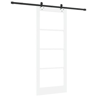 Sliding Door Other Manual White 33.9 x 83.1 in Wood and metal