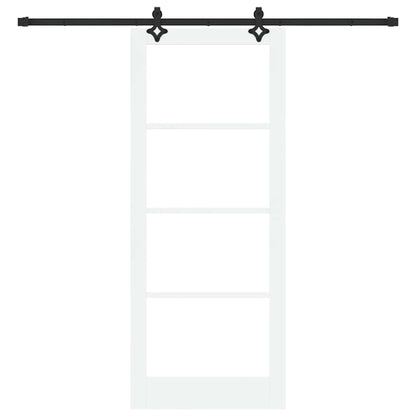 Sliding Door Other Manual White 33.9 x 83.1 in Wood and metal