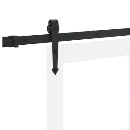 Sliding Door Manual ORKDAL White 29 x 78 in Wood and metal