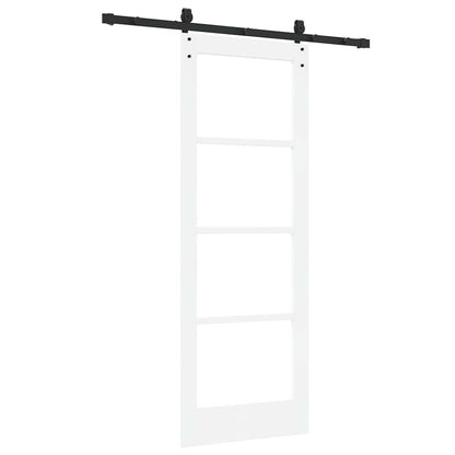 Sliding Door Manual ORKDAL White 29 x 78 in Wood and metal