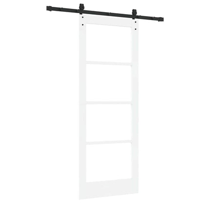 Sliding Door Manual ORKDAL White 30.7 x 79.5 in Wood and metal