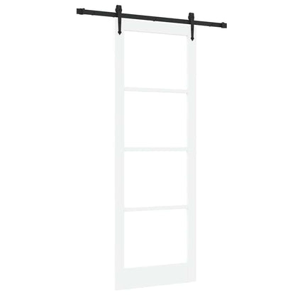 Sliding Door Manual ORKDAL White 32.7 x 91.4 in Wood and metal