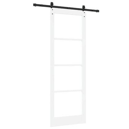 Sliding Door Manual ORKDAL White 32.7 x 91.4 in Wood and metal