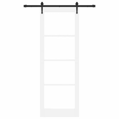 Sliding Door Manual ORKDAL White 32.7 x 91.4 in Wood and metal