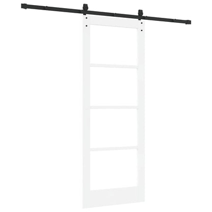 Sliding Door Manual ORKDAL White 30.7 x 79.5 in Wood and metal