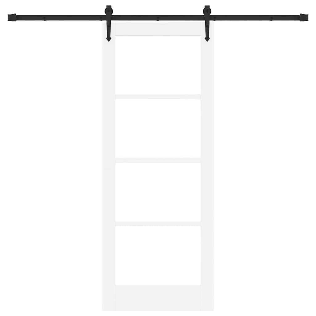 Sliding Door Manual ORKDAL White 30.7 x 79.5 in Wood and metal