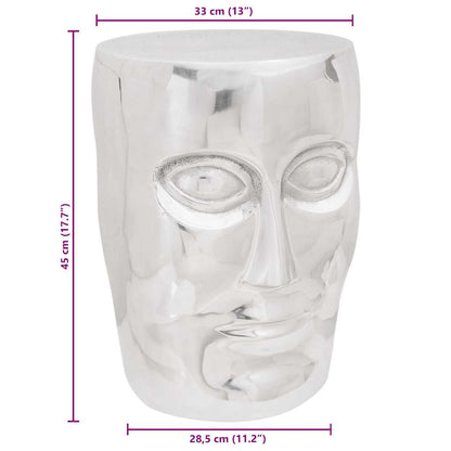 Stool Silver Aluminium