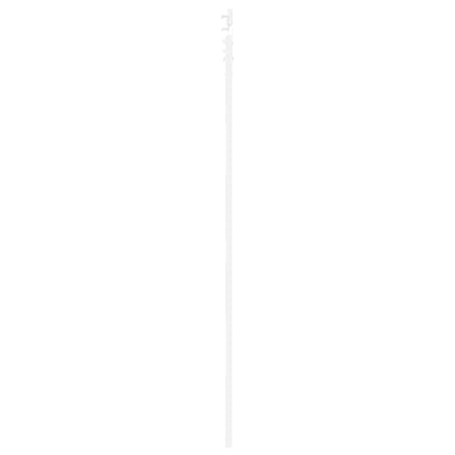 Sliding Door White 30.7 x 91.3 in Solid pine wood and steel