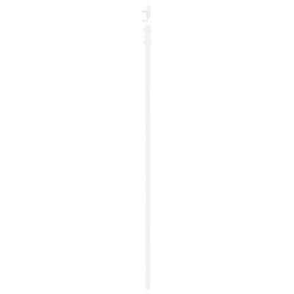 Sliding Door White 32.7 x 79.5 in Solid pine wood and steel