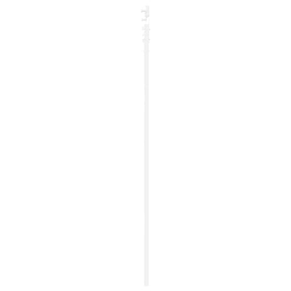 Sliding Door White 32.7 x 83.1 in Solid pine wood and steel
