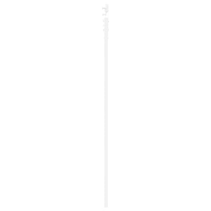 Sliding Door White 33.9 x 78.1 in Solid pine wood and steel
