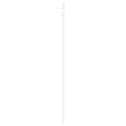 Sliding Door White 32.7 x 79.5 in Solid pine wood and steel