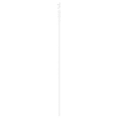 Sliding Door White 32.7 x 83.1 in Solid pine wood and steel
