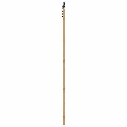 Sliding Door Set Manual natural and black 36.6 x 91.3 in
